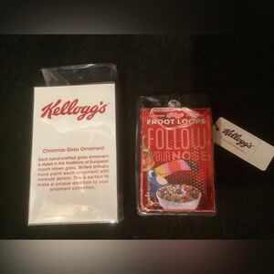 Kellogg's Froot Loops Christmas Ornament - Festive Red